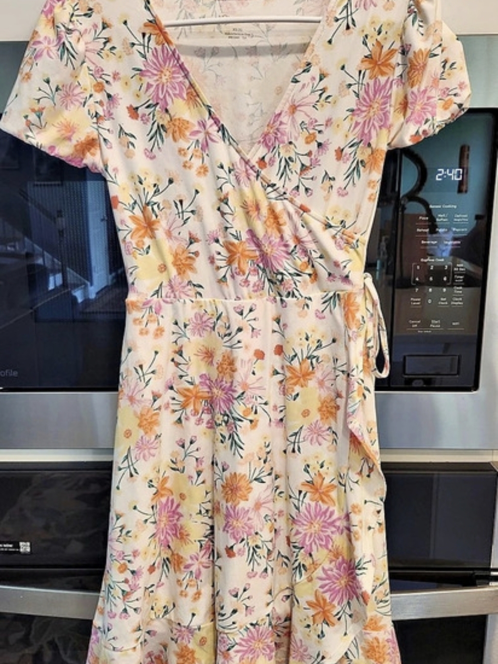 No Boundaries Floral Mini Dress in Pink & White Size XS Like New
